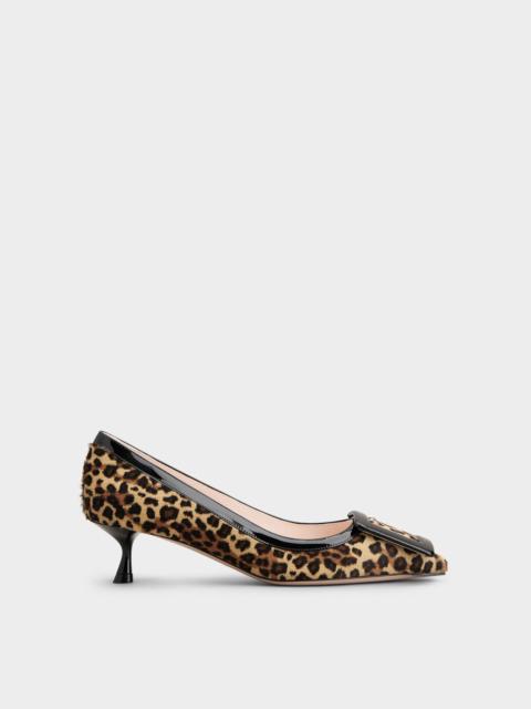 Roger Vivier Viv' in The City Pumps in pony effect leather