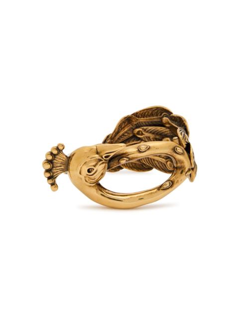 Chloé Chloe The Chloé Feather Peacock Bracelet