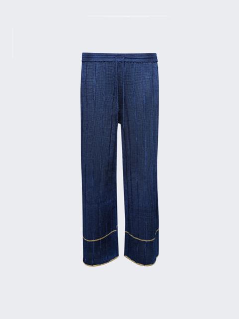 CALLE DEL MAR Wide Rib Pajama Pant Lapis And Butter