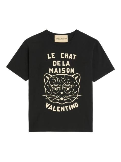 Valentino `Le Chat De La Maison` T-Shirt