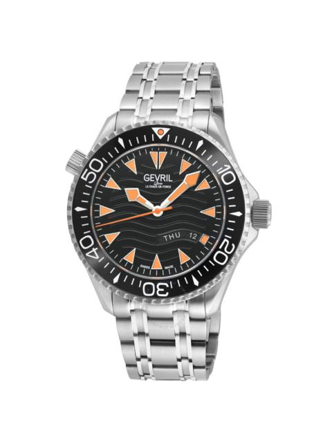 Other Designers Gevril Hudson Yards Automatic Black Dial Men's Watch 48833B