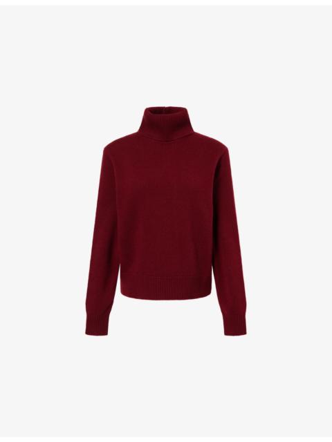 ANINE BING Idra Turtleneck Wool And Cashmere Jumper