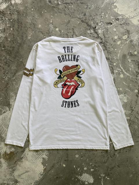 Other Designers The Rolling Stones 2010 Merchandise Long Sleeve Band Tees