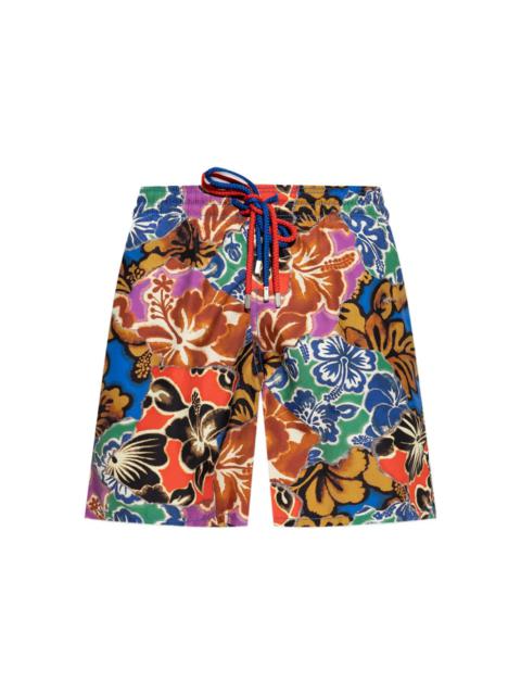 x Vilebrequin floral-print swim shorts