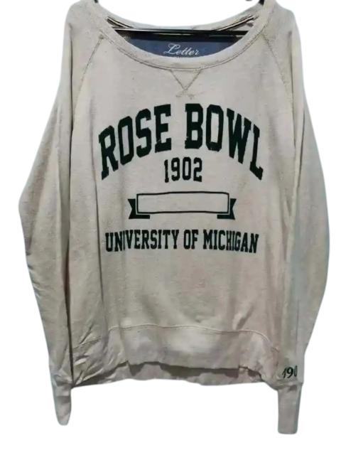 Other Designers Rose Bowl 1902 University Michigan Sweatshirt