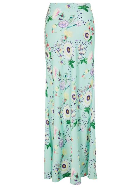 rabanne Satin Maxi Skirt