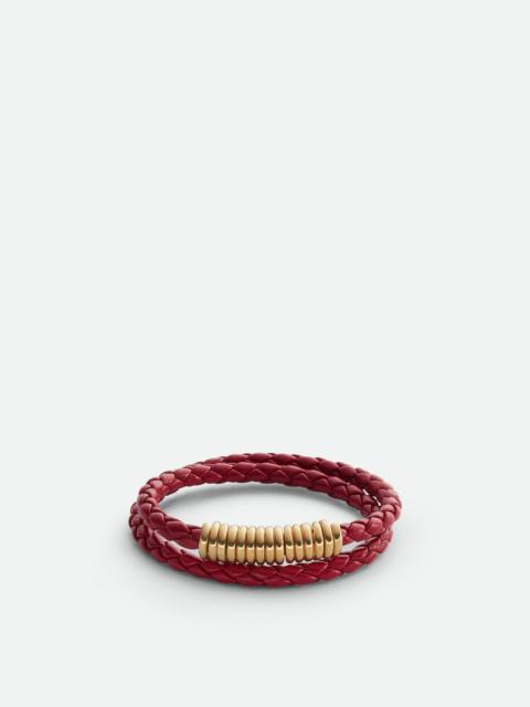 Bottega Veneta Curl Leather Bracelet