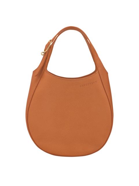 Longchamp Le Foulonné S Handbag Amber - Leather