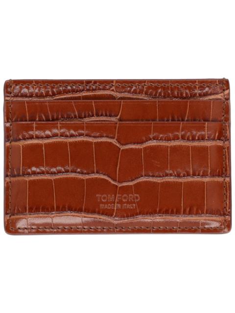 TOM FORD Tom Ford Men Leather Card Holder