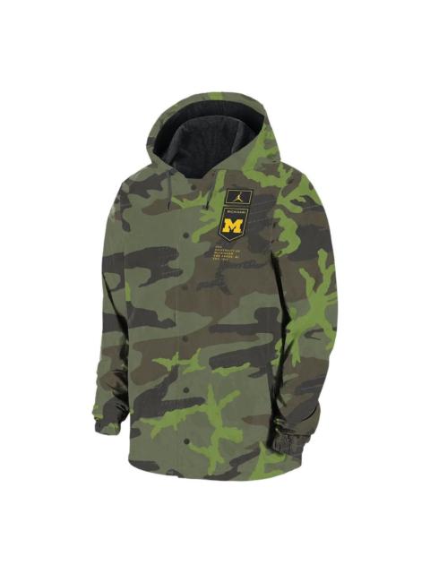 Jordan Air Jordan College Jacket 'Green Camo' DQ2233-328