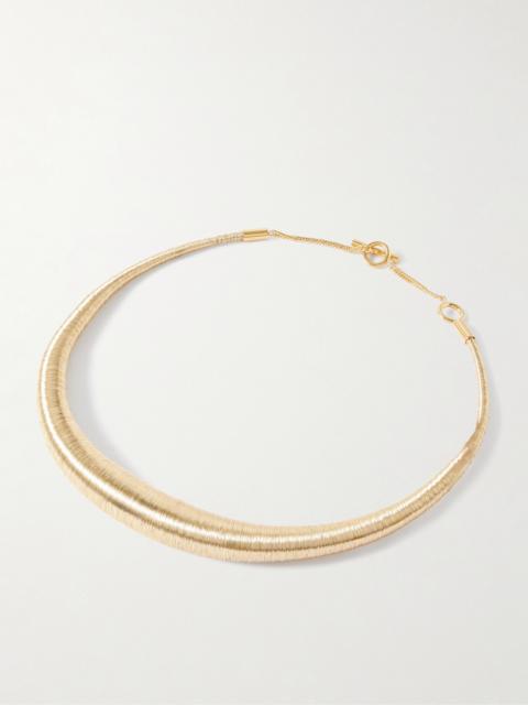 Jil Sander Gold-tone Necklace