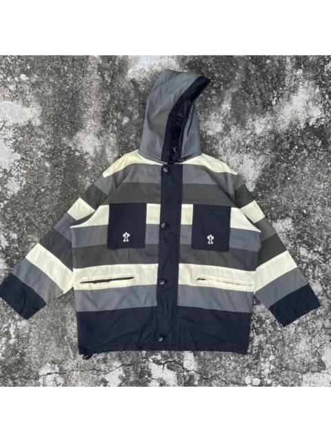 Other Designers Japanese Brand - Vintage Trust Me Patchwork Style Hoodies Jacket