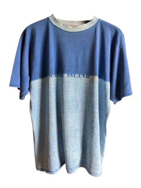 Stone Island Vintage Stone island two tone tshirt logo
