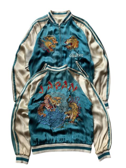 Other Designers 🔥VTG AVIREX RAYON SUKAJAN JACKETS REVERSIBLE