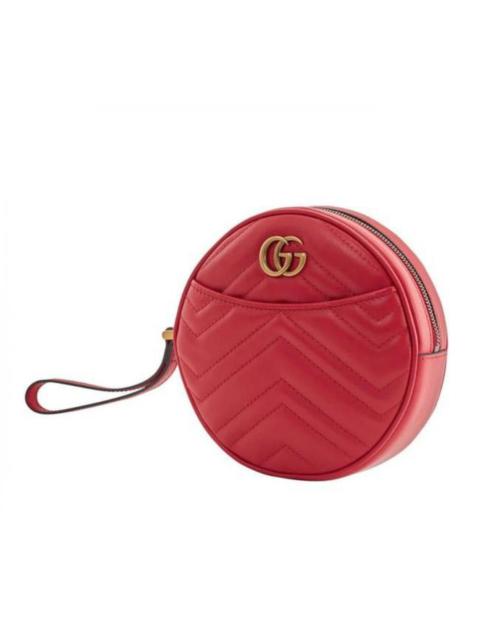 GUCCI GG Marmont Round leather crossbody bag