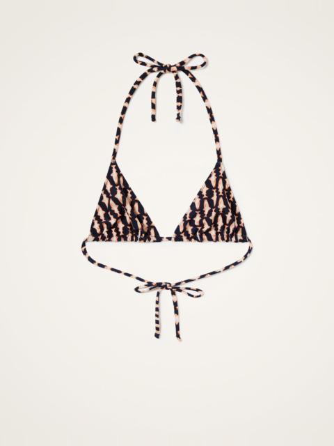 La DoubleJ Triangle Bikini Top