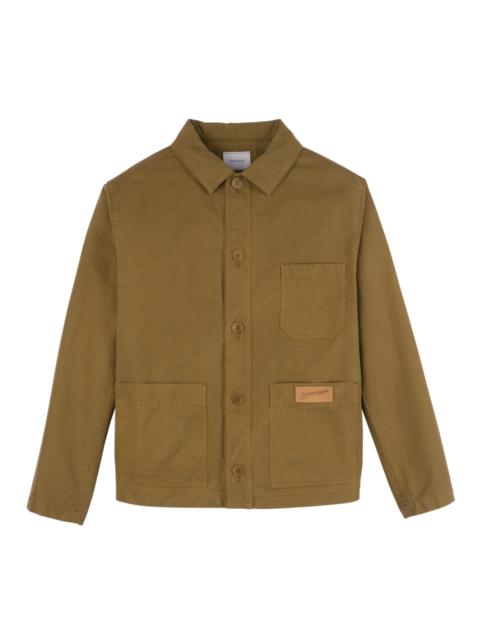 Longchamp Jacket Desert - Overdyed cotton