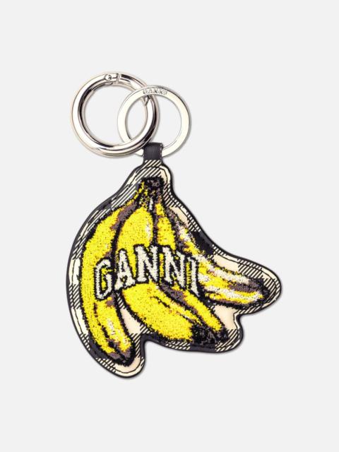 GANNI BANANA KEYRING