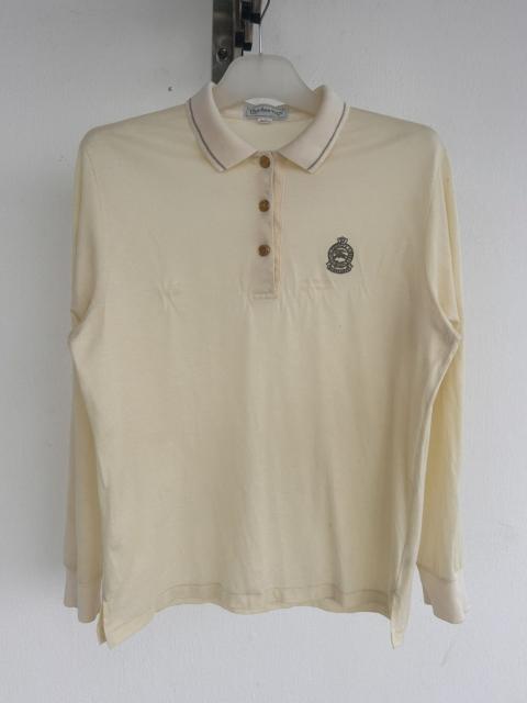 Burberry Burberry regd vintage polo collar