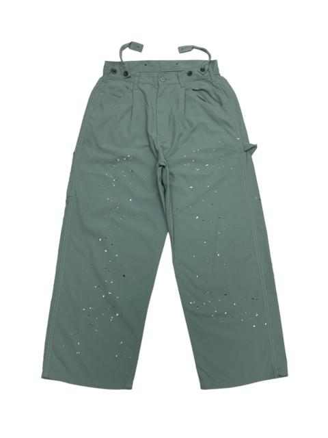 Stüssy 🇯🇵GRAIL🔥PAINTERS PANTS SMOKEY GREEN CARPENTER LIKE CARHARTT