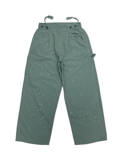 🇯🇵GRAIL🔥PAINTERS PANTS SMOKEY GREEN CARPENTER LIKE CARHARTT