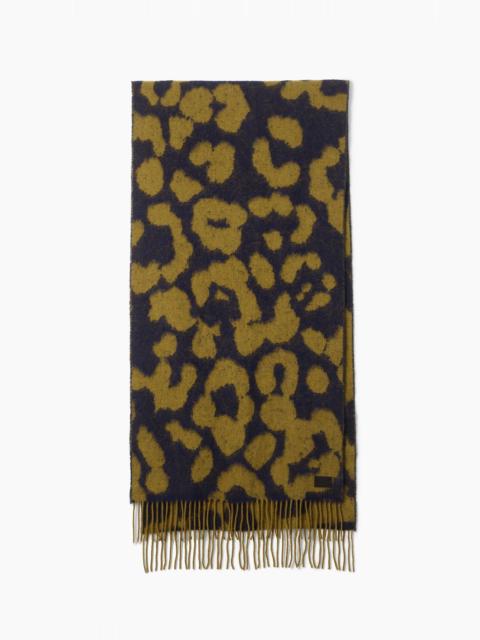 rag & bone Piper Leopard-Print Scarf