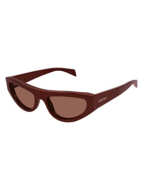 GUCCI Gucci Brown Cat Eye Ladies Sunglasses GG1919S 002 55