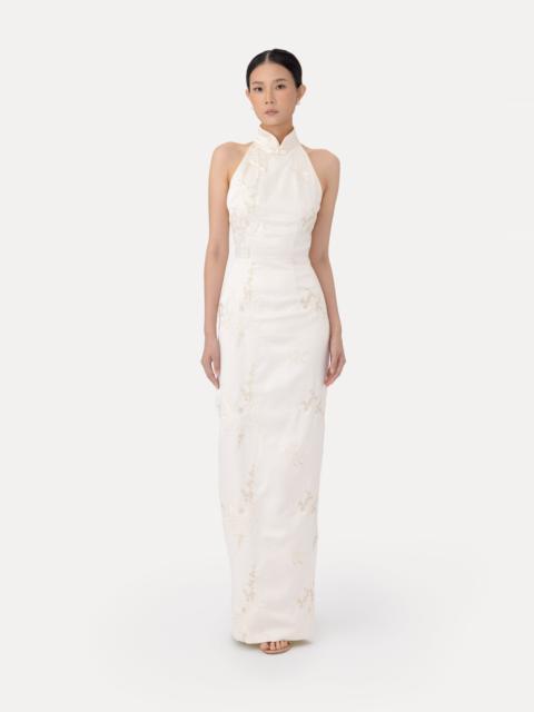 SAU LEE JILLIAN EMBROIDERED GOWN