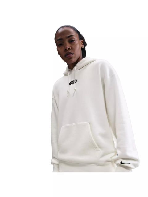 Nike Caitlin Clark Adult's Fleece Basketball Hoodie - Sail