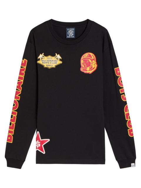 BILLIONAIRE BOYS CLUB Billionaire Boys Club Appliquéd Cotton T-shirt