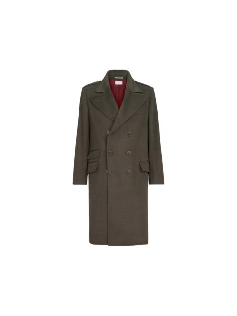 Brunello Cucinelli Brunello Cucinelli Green Coats - Double Breasted Coats Men