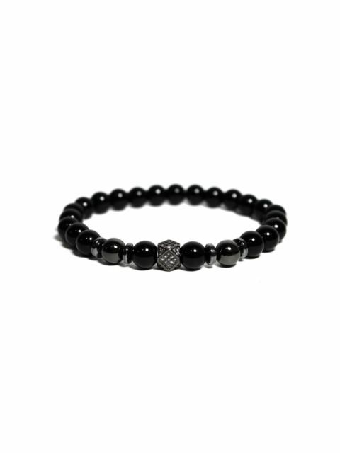 Jewelry - Bracelet - Polygon Pavé & Polished Onyx
