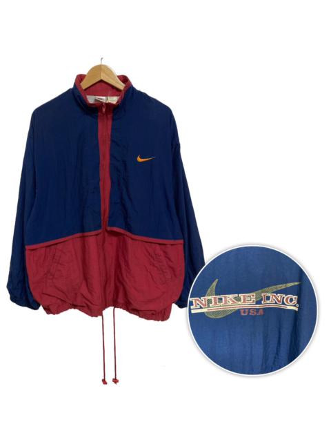 Nike Vintage NIKE INC. USA Big Windbreaker Jacket