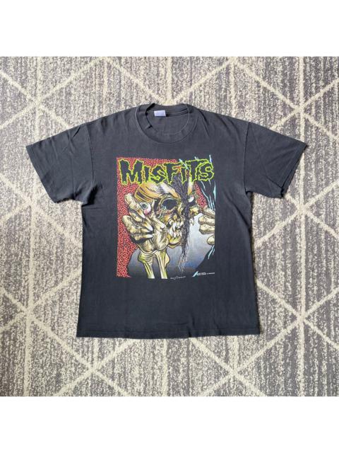 Other Designers Vintage Misfits Pushead Earh AD double License 1990