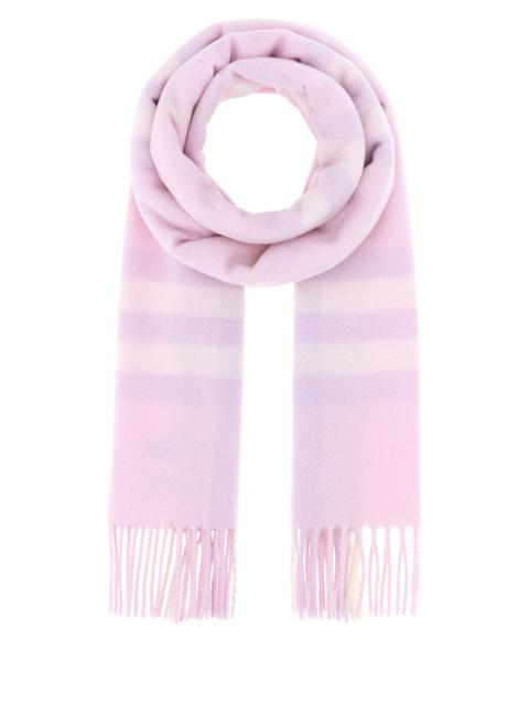Burberry Embroidered cashmere scarf