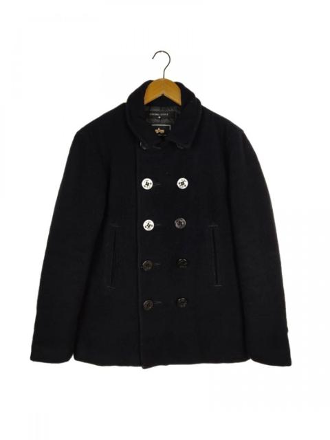 Other Designers Alpha Industries - General Supply Double Breast Peacoat Heavy Outerwear Jacket