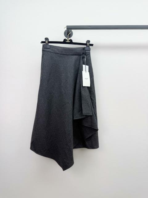 CELINE Celine wool midi skirt