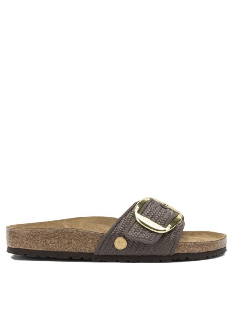 BIRKENSTOCK Birkenstock Madrid Big Buckle Raffia Slides