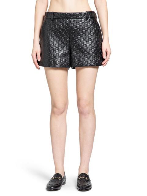 GUCCI Embossed Gg Mini Shorts