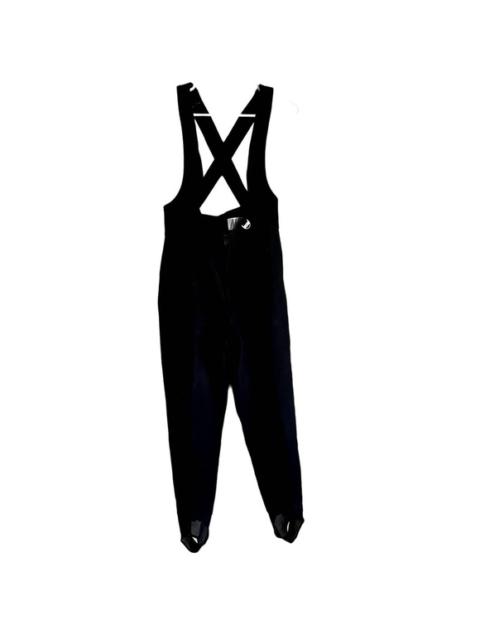 Other Designers Vintage Nils Snow Ski Bib Pants Stirrup Overalls Schoeller Winter Black XSmall