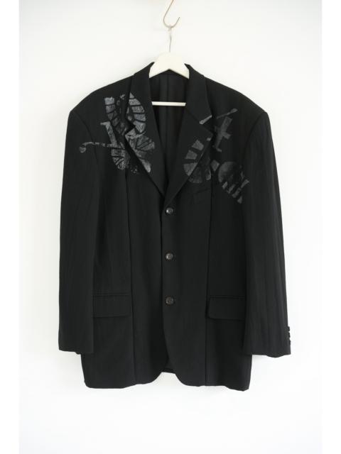 Comme Des Garçons Comme des Garcons 95AW Digital Foot Print Wool Suit