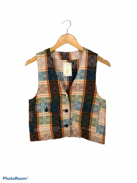 Other Designers Indigo - 🔥SHUCA GLOBAL WORK INDIGO VEST MULTI DESIGN