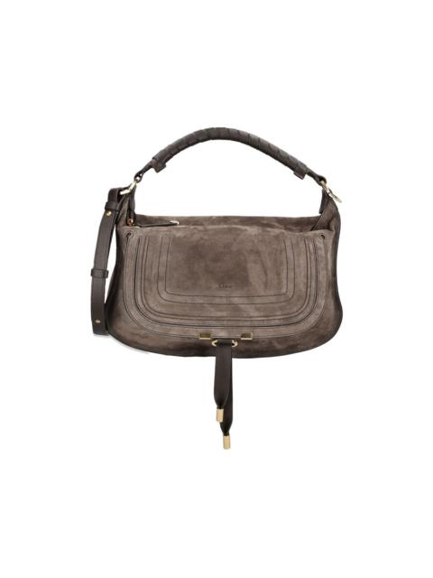 Chloé Chloe Marcie Suede Leather Shoulder Bag