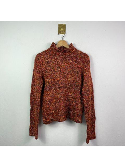 Other Designers Agnes B. - Agnes B Knit Turtleneck Crop Top Sweater