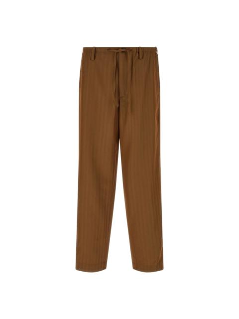 Dries Van Noten DRIES VAN NOTEN Brown Penny Long Pants New & Authentic (Men'