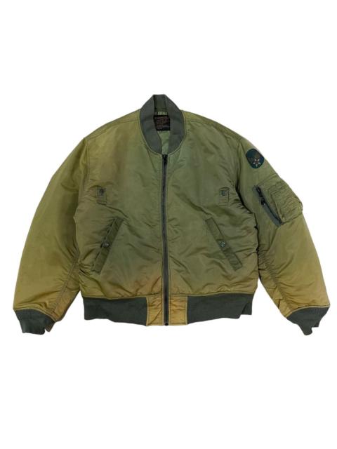 Other Designers Vintage Machope MA-1 Army Air Force Flight Bomber Jacket