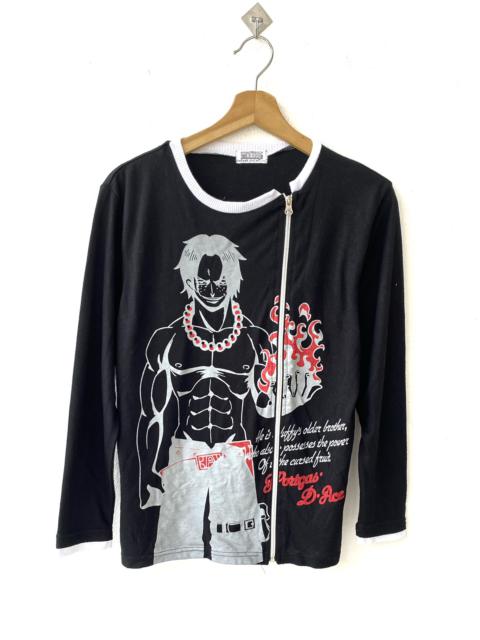 Other Designers One Piece - Portgas D•Ace Zipper Sweatshirt