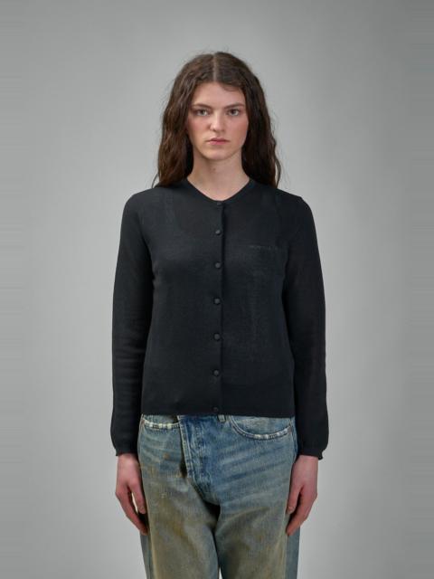 Moncler Padded Wool Zip-Up Cardigan