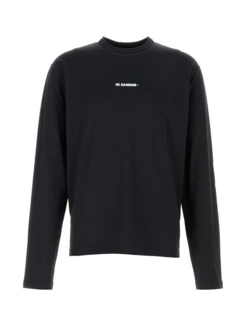 Jil Sander Jil Sander Men Black Stretch Polyester T-Shirt