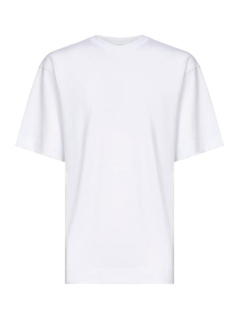 Dries Van Noten Dries Van Noten Men White Cotton Jersey Oversized T-Shirt